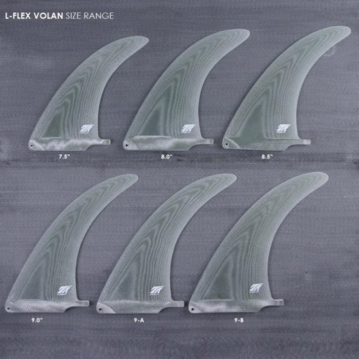 True Ames トゥルーアムスフィン 【L-FLEX VOLAN】 7.5ロングボード