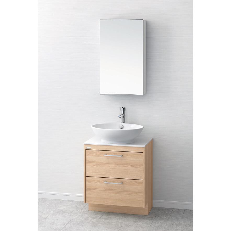 アサヒ衛陶 洗面台 おしゃれ 洗面化粧台 間口600mm オーラ 一般地