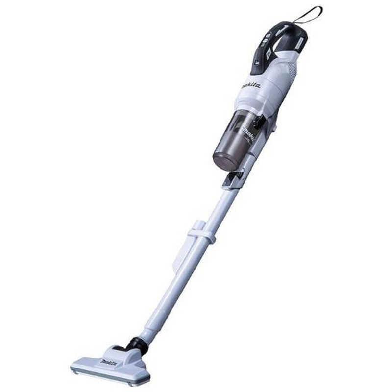 マキタ スティッククリーナー サイクロン式 コードレス 白【バッテリ