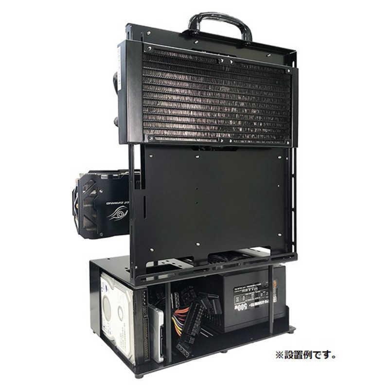 長尾製作所 PCケース オープンフレーム ver.ATX ブラック N-FRAME-ATX