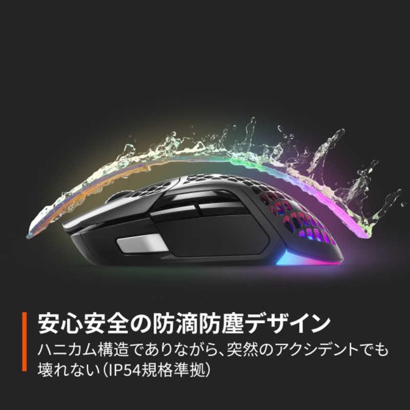 STEELSERIES ゲーミングマウス Aerox 5 Wireless [光学式 /有線／無線