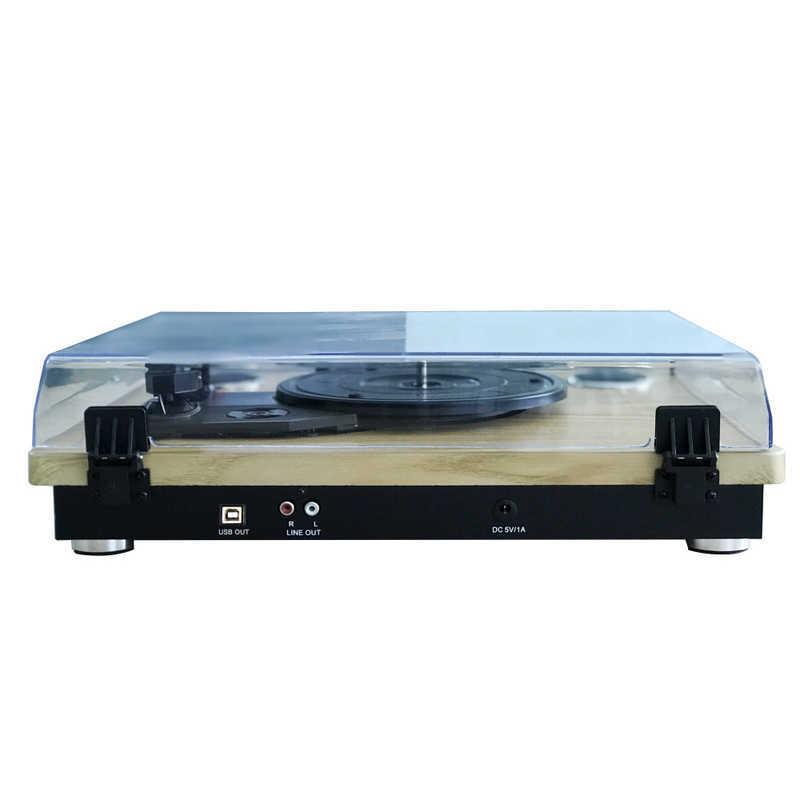 WINTECH スピーカー搭載レコードプレーヤー [PC接続対応] KRP-206S