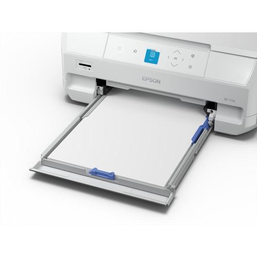 EPSON EP-717A A4カラーインクジェット複合機 ホワイト : ヤマダデンキ