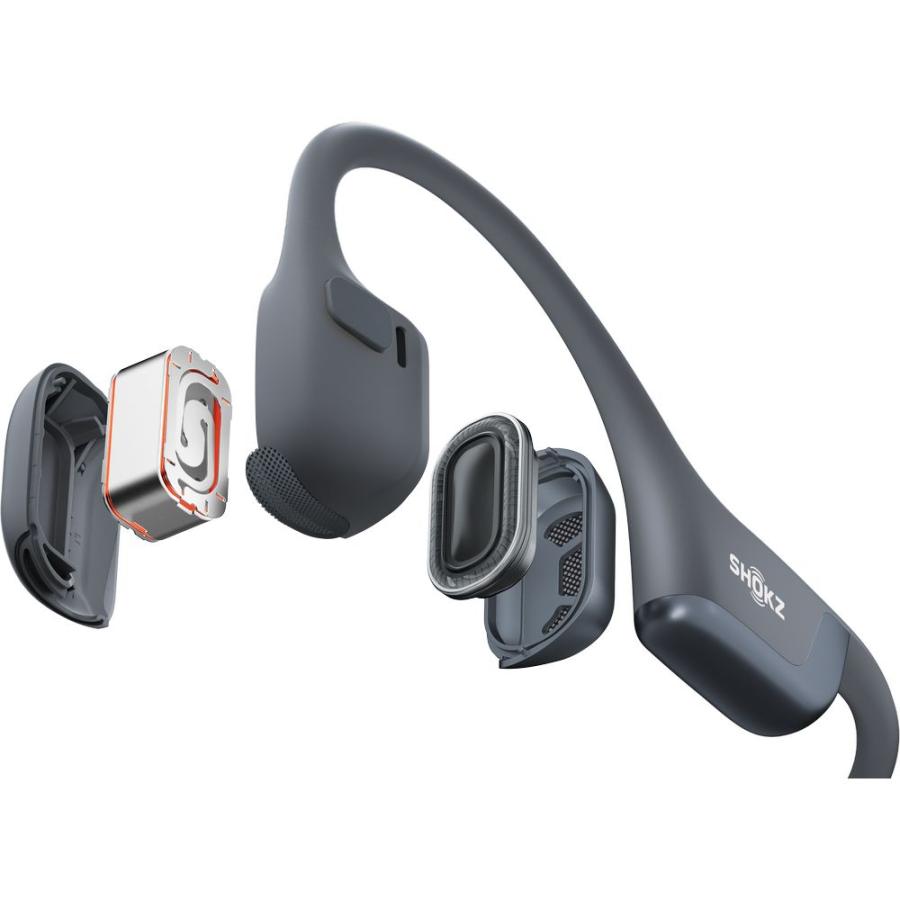 ショックス ワイヤレス 骨伝導イヤホン IP55 最大12時間 USB-C OpenRun