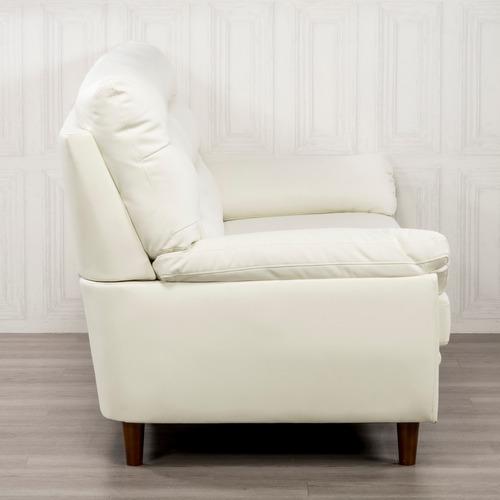 ヤマダオリジナル［3人掛］ソファ 「YS130012IV」幅209 合成皮革