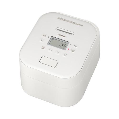 東芝 RC10FPYMX(W) 圧力IH炊飯器 炎匠炊き 備長炭ダイヤモンド銅釜 5.5