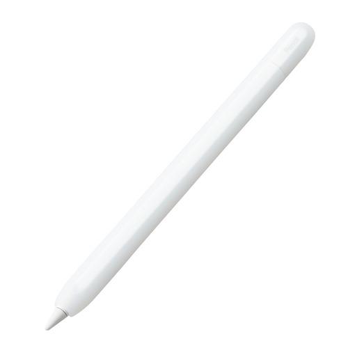 エレコム TB-APEUCNBSCR Apple Pencil (USB-C)用グリップ 細軸 ケース
