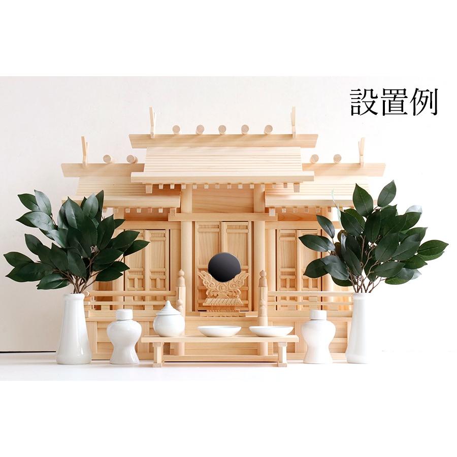 神棚 神具 仏具 やまこう 神具 榊 造花 造花榊 神棚用 栄える 重ね榊 4