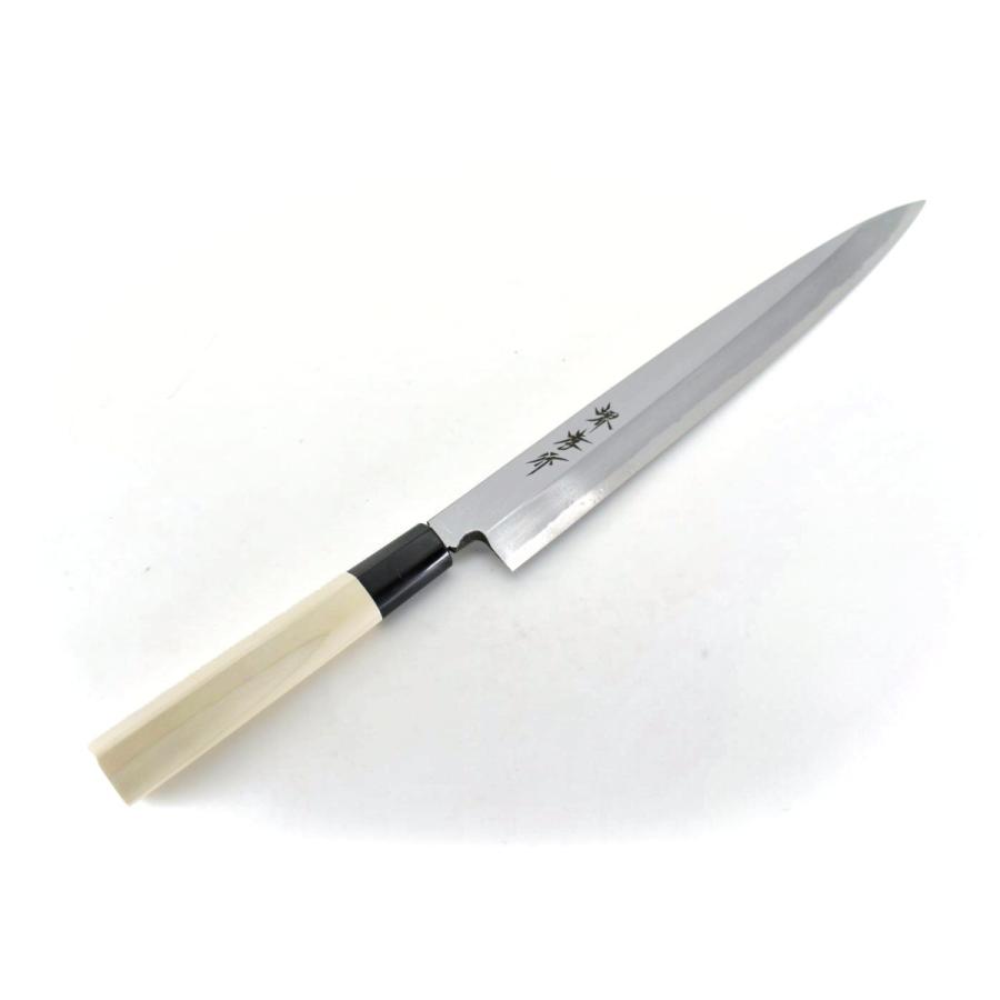 堺孝行 堺孝行《霞研水牛柄》安来白三鋼 柳刃 240 mm 【水牛柄】 : 唯