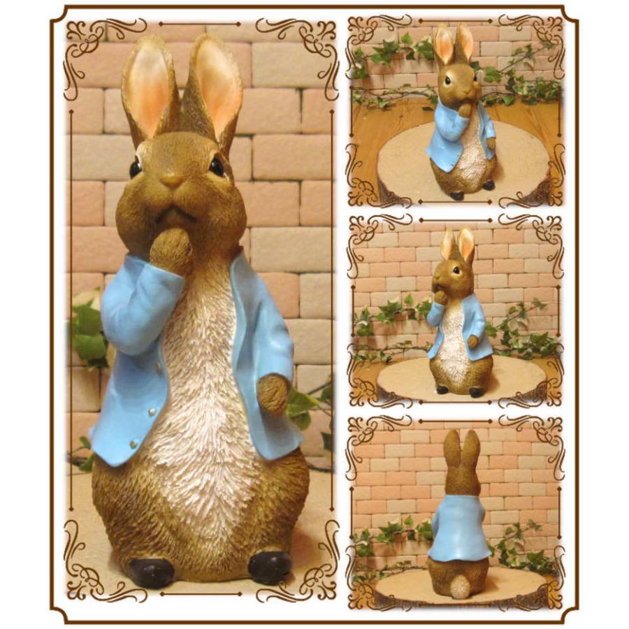 置物 動物 可愛い ピーターラビット スタンドBタイプ うさぎ ウサギの