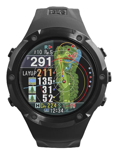 朝日ゴルフ用品 EAGLE VISION Watch6 （ブラック） EAGLE VISION