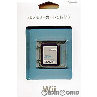任天堂 Wii SDメモリーカード（512MB） RVL-020 Wii用周辺機器 - 最