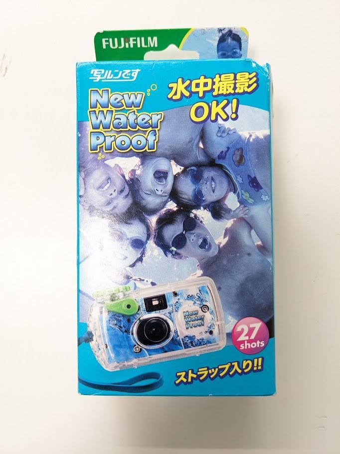 富士フイルム 水に強い写ルンです New Waterproof 27枚撮 使い捨て