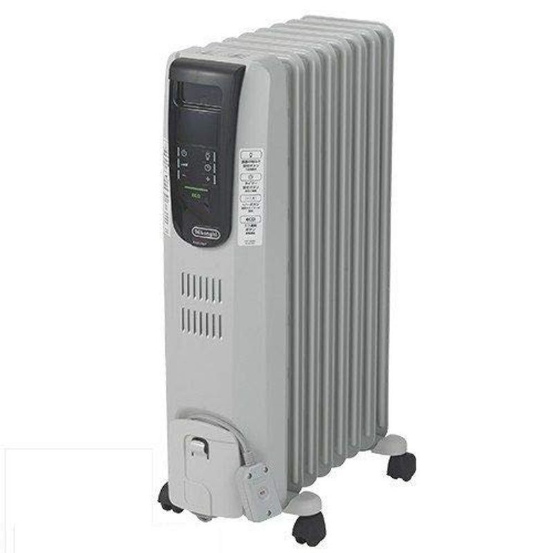 デロンギ デジタルラディアント オイルヒーター KHD410812-BK デジタル