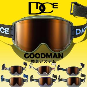 DICE（ダイス） スキー スノーボードゴーグル メンズ レディース BANK