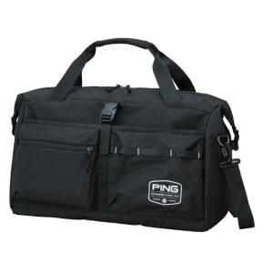 PING（ピン） ブラック ボストンバッグ BLACK BOSTON 38232 : カスタム