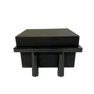 五月人形用 前飾り 短檠 たんけい 台座 本桑 倉庫管理品 展示品