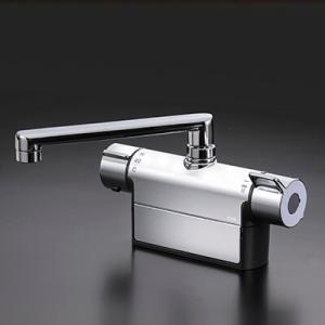 KVK KM13N2SL KVK ソーラー2ハンドル混合栓併用形 : 蛇口屋 - 通販