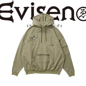 Evisen Skateboards ジップパーカー エビセン スケートボード Logo Zip