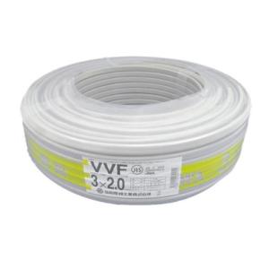 VVFケーブル 電線 1.6mm×3 100m巻 VVF1.6×3C×100m : 冷凍空調エアコン