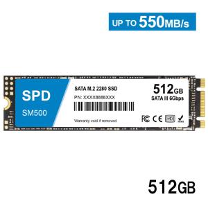 SPD ポイント2倍 SPD SSD 256GB M.2 2280 SATA III 6.0Gb/s R: 550MB/s