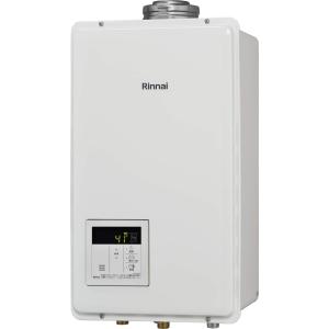 リンナイ（Rinnai） RUX-V1015SWFA(B) ガス給湯器 10号 給湯専用・音声