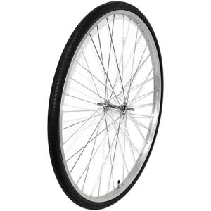 26インチ 自転車用リム組タイヤ付 フロントホイール 26×1 3/8 前輪