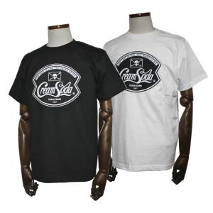 クリームソーダ（CREAM SODA） CS カクドクロTシャツ(Gロゴ) ブラック
