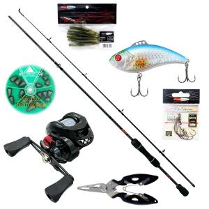 可愛いピンク バス釣り入門セット SP60 バスロッド 2000番 スピニング