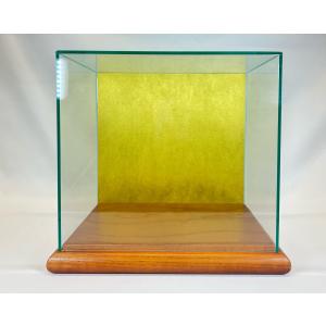 白木収納セット 三曲屏風(緑) F830 飾り台＆屏風のみ 五月人形 兜飾り