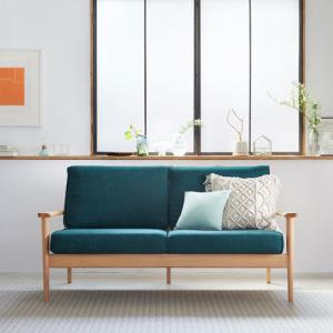 大塚家具 ソファ 2.5人掛け 幅167cm NO3954 布張り#289ディナミカ