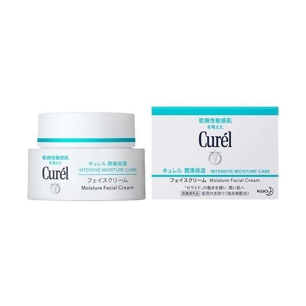 Curel 花王 キュレル 潤浸保湿 フェイスクリーム 40g : コスメ