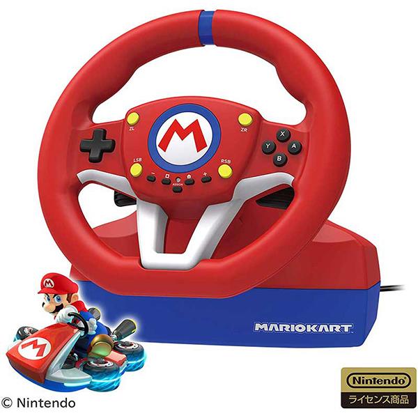 新品】Switch HORI マリオカートレーシングホイール : アーク