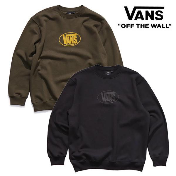VANS（ヴァンズ） バンズ【VANS】CLASSIC OVAL CREW スウェット クルー