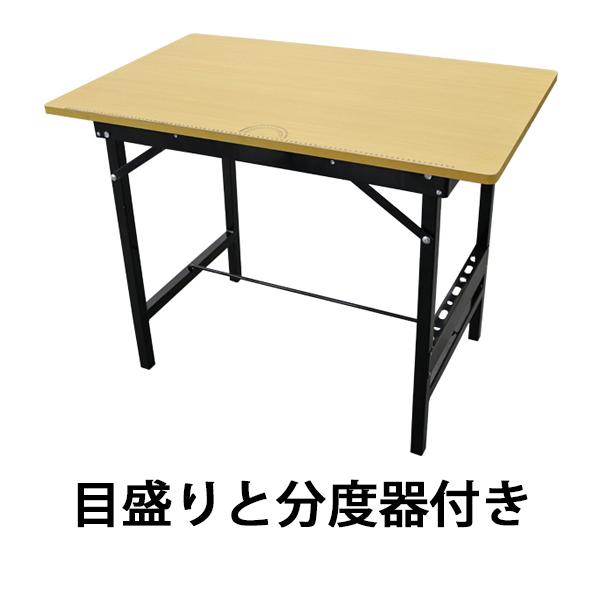 ワークテーブル ワークベンチ 黒 工作台 作業台 作業台幅約1000mm 作業