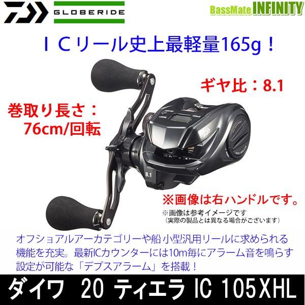 DAIWA（ダイワ） ○ダイワ 20 ティエラ IC 105XHL (左ハンドル
