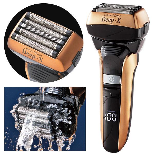 5枚刃シェーバー リニアモーター「ディープX」替え刃セット : は