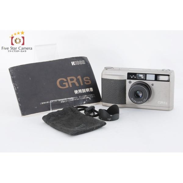 リコー（RICOH） 【中古】 GR-1S シルバー コンパクトフィルムカメラ