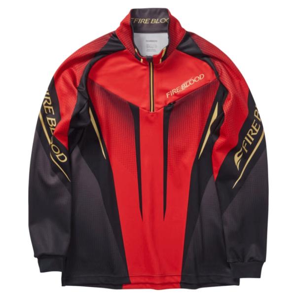 シマノ（SHIMANO） リミテッドプロ ハーフジップ ウォームシャツ SH