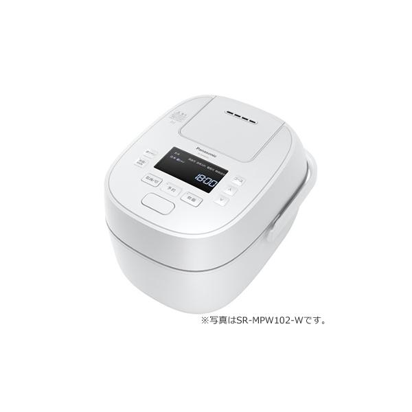 おどり炊き SR-MPW182-W パナソニック 1升炊き 可変圧力IHジャー炊飯器