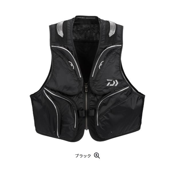 DAIWA（ダイワ） DV-3025 ショートフィッシングベスト ブラック