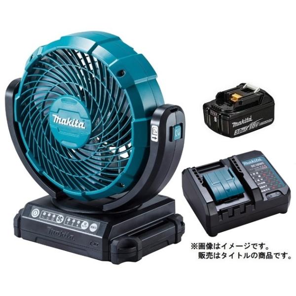 マキタ（makita） 充電式ファン CF102DZ+バッテリBL1830B+充電器DC18WC