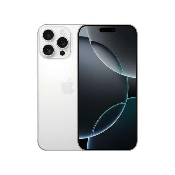 iPhone 新品。未開封 16 Pro Max 256GB MYWH3J/A ホワイトチタニウム