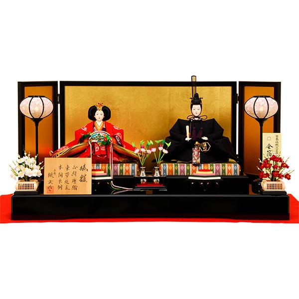 雛人形 京雛102 ひな人形 人形の佳月 京雛 京都 桃玄 謹製 本着造り