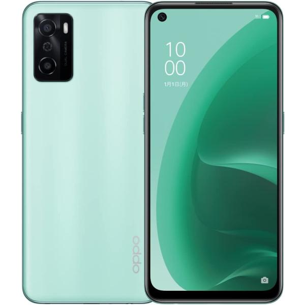 OPPO（オッポ） 新品 OPPO A55s グリーン CPH2309 5G Simフリー 大画面