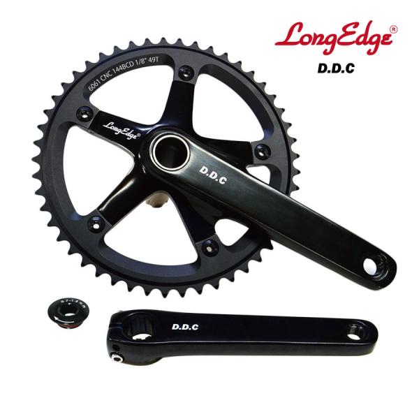 LongEdge DDC クランクセット | ロングエッヂ 中空クランク BB付き