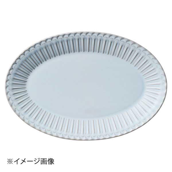 光洋陶器 KOYO ストーリア シャビーブルー 26cmプラター 16780048