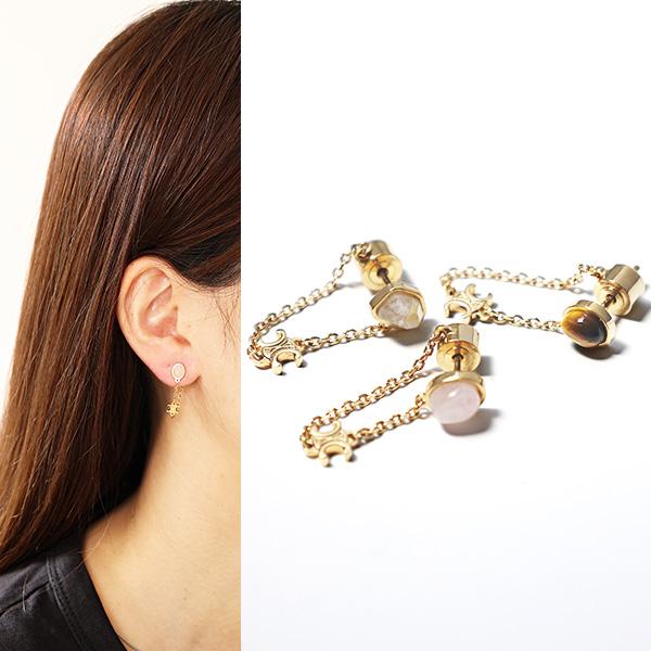 CELINE（セリーヌ） ピアス Triomphe Indie Set Of 3 Earrings