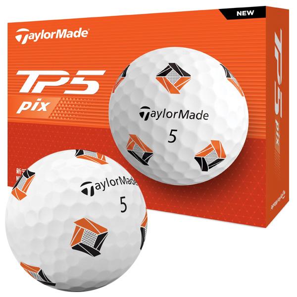 TaylorMade（テーラーメイド） 2024 TP5 ゴルフボール PIXデザイン 1