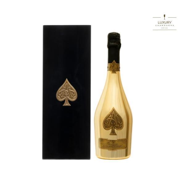 送料無料】アルマンドブリニャック ブリュット ゴールド （箱あり